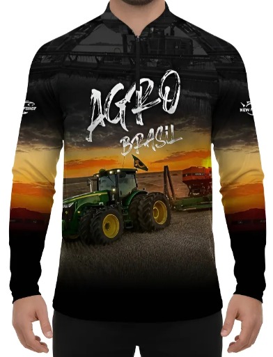 Camiseta Manga Longa AGRO BRASIL