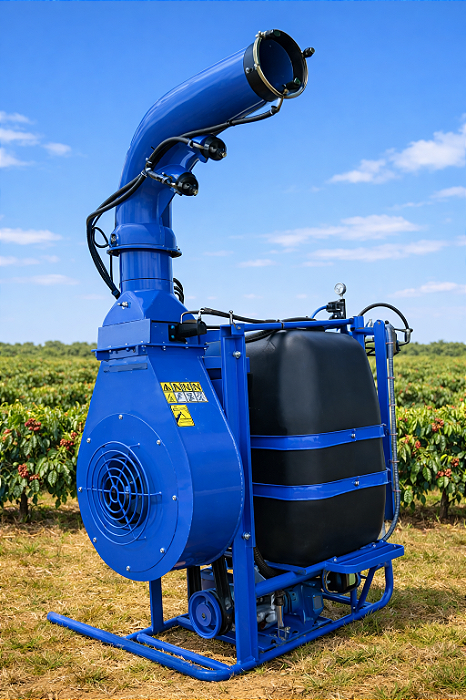 Pulverizador 600 litros Canhão