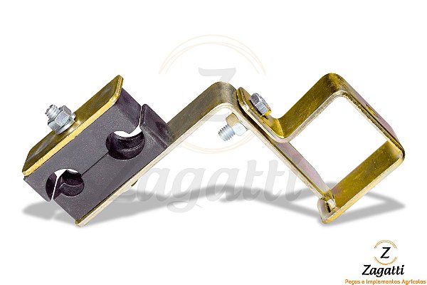 Abraçadeira 38 x 38 mm com suporte