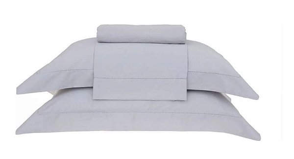 Jogo Cama Quenn Bud Vision New Colors Cetim 300 fios Cinza