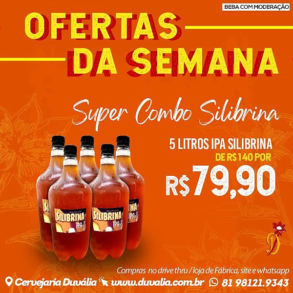 COMBO 5L IPA SILIBRINA