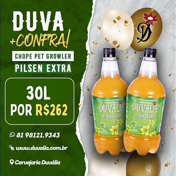 COMBO 30L PILSEN EXTRA CONFRA+