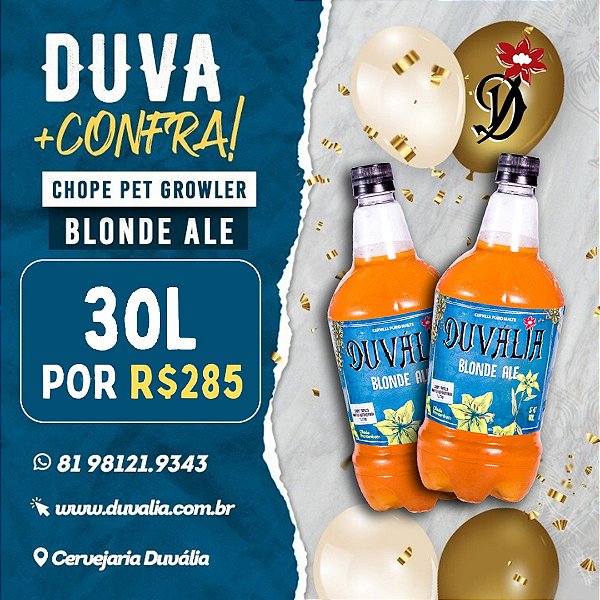 COMBO 30L BLONDE ALE CONFRA+