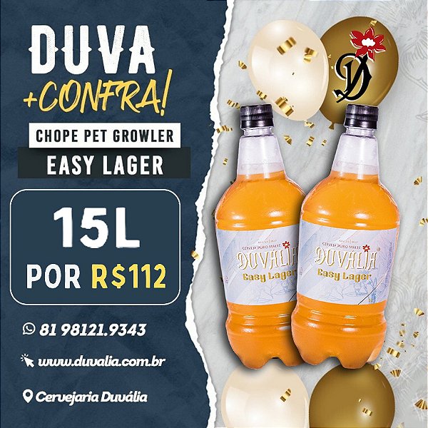COMBO 15L EASY LAGER CONFRA+