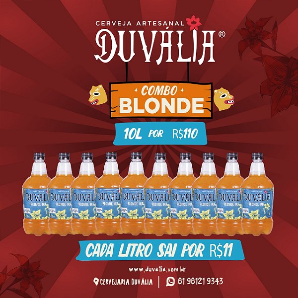 COMBO 10L BLONDE ALE