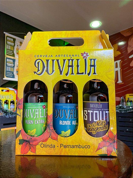 KIT PRESENTE( PILSEN EXTRA + BLONDE + STOUT)