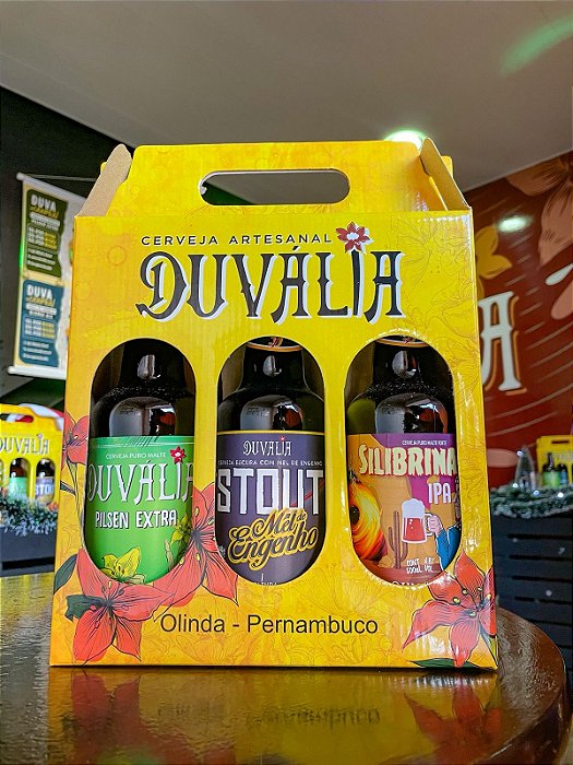KIT PRESENTE (PILSEN + STOUT MEL DE ENGENHO + IPA SILIBRINA)