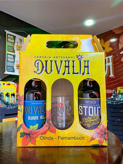 KIT PRESENTE (BLONDE + CANECA DE CHOPE + STOUT MEL DE ENGENHO)