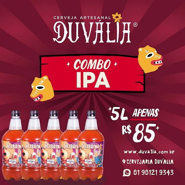 COMBO 5L IPA SILIBRINA