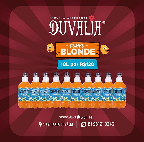 COMBO 10L BLONDE ALE