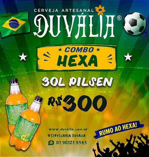 COMBO HEXA: 30L PILSEN EXTRA