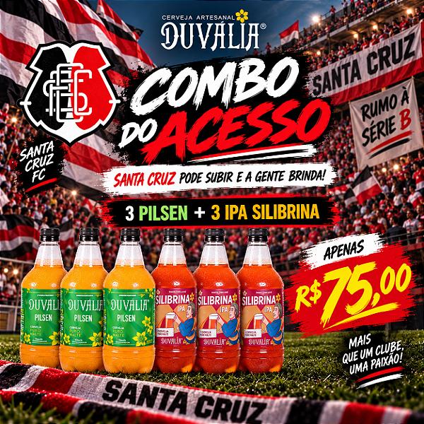 Combo do acesso: 3L Pilsen + 3L IPA