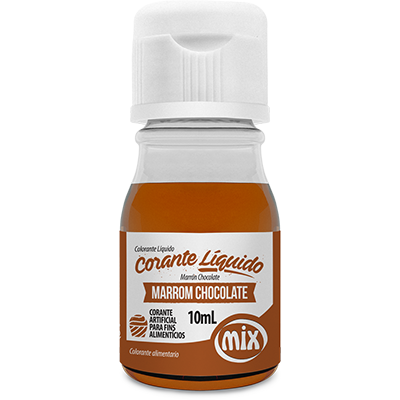 CORANTE MARROM CHOCOLATE 10ML