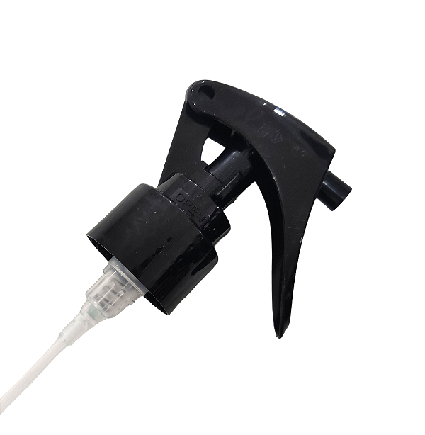 VÁLVULA SPRAY MINI GATILHO PRETA R24/410