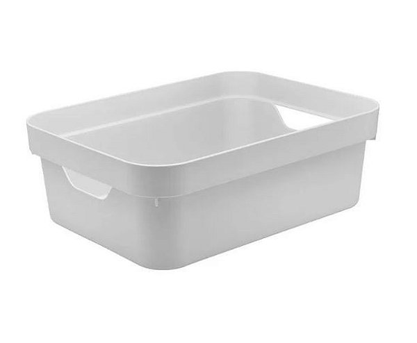 CAIXA ORGANIZADORA CUBE M BRANCA