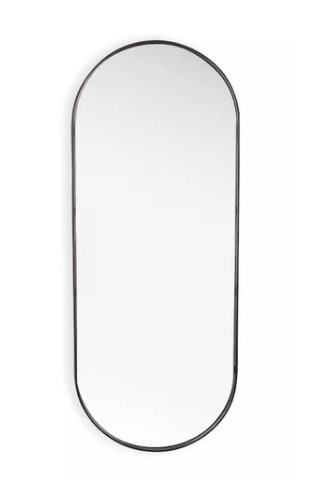 ESPELHO ESTRUTURA EM FERRO PRETO 50X120