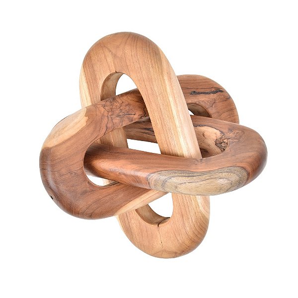 ELO DE MADEIRA TECA 25 BOLA