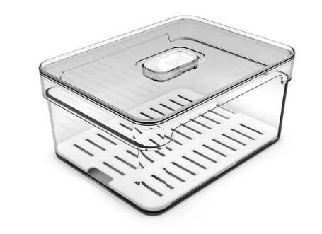 ORGANIZADOR CLEAR FRESH 2,2 LITROS NATURAL