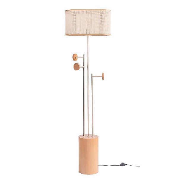 LUMINÁRIA DE PISO CABIDEIRO ELÍPTICO - CUPULA SQUARE