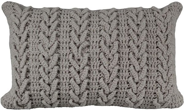 ALMOFADA CROCHÊ 35X58 EM ALGODÃO ARTESANAL MOD 4