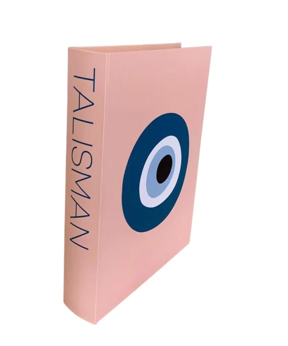 CAIXA LIVRO DECORATIVA BOOK BOX TALISMAN 32X22,5X5,5CM