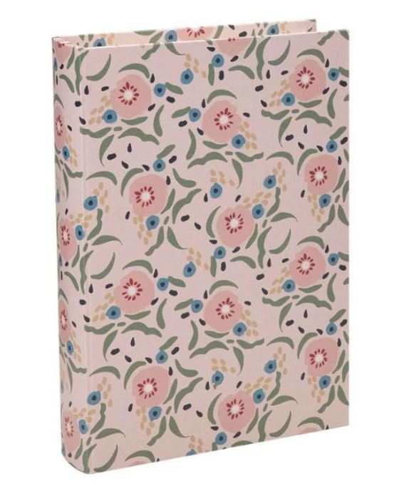 CAIXA LIVRO DECORATIVA BOOK BOX JARDIM 32X23X6CM