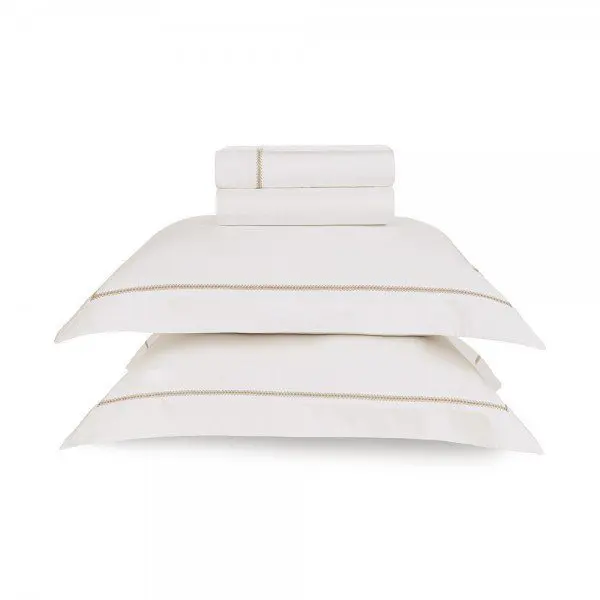 JOGO DE CAMA TRUSSARDI PARISI - CETIM 300 FIOS 100% ALGODÃO EGÍPCIO