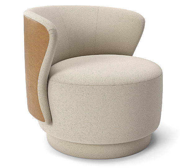 POLTRONA GIRATÓRIA AURA