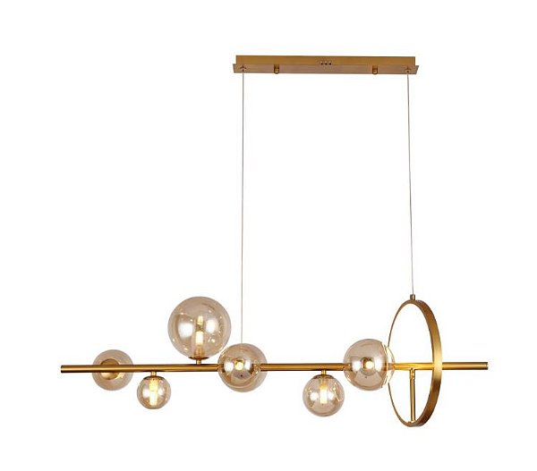 LUSTRE METAL GOLD + VIDRO CHAMPAGNE