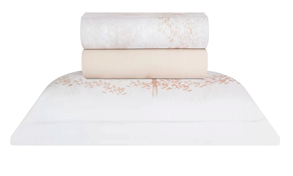 JOGO DE CAMA 4 PEÇAS - RETRATO DA NATUREZA NATURALLE