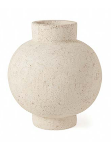 VASO EM CIMENTO DECORATIVO