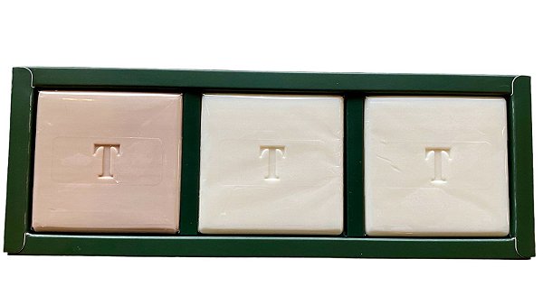 KIT PRESENTE 3 SABONETES TRUSSARDI 100G | LA LUCE, ORIGINALE E CALABRIA