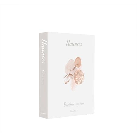 CAIXA LIVRO DECORATIVA BOOK BOX SUAVIDADE DOS TONS 30X24X4CM