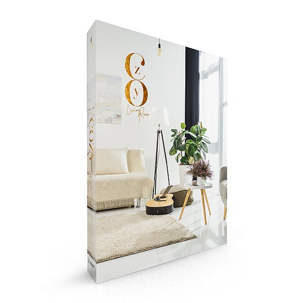 CAIXA LIVRO DECORATIVA BOOK BOX COZY LIVING 36X27X5CM