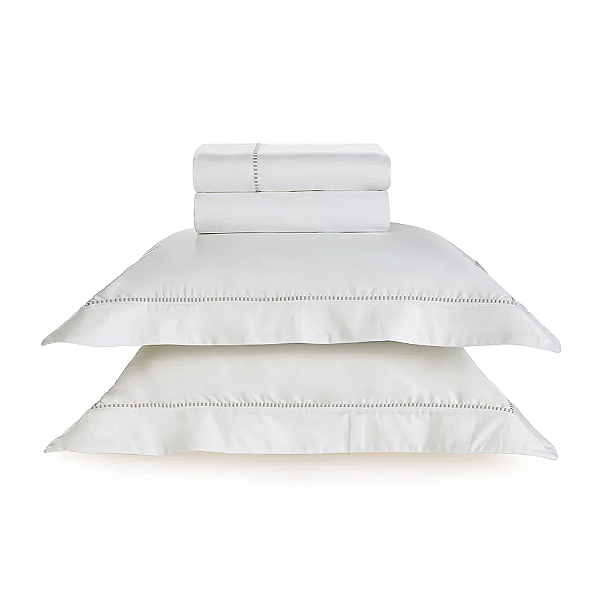 JOGO DE CAMA TRUSSARDI MILETO - CETIM  1000 FIOS 100% ALGODÃO EGÍPCIO