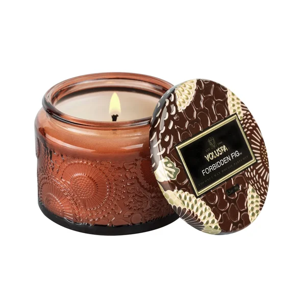 VELA VOLUSPA POTE DE VIDRO P FORBIDDEN FIG - 25H