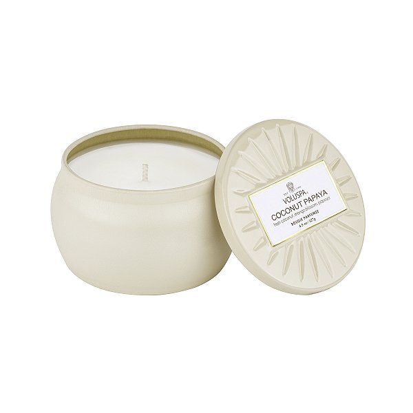 MINI VELA VOLUSPA LATA COCONUT PAPAYA - 25H