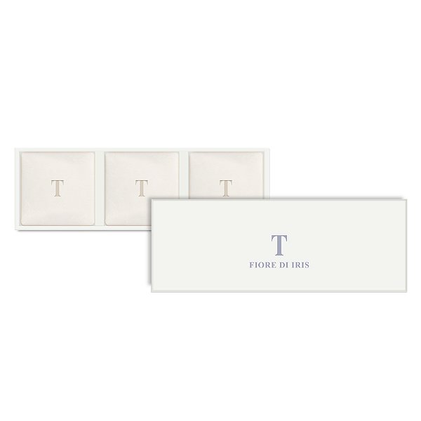 KIT 3 SABONETES EM BARRA FIORE DI IRIS - TRUSSARDI