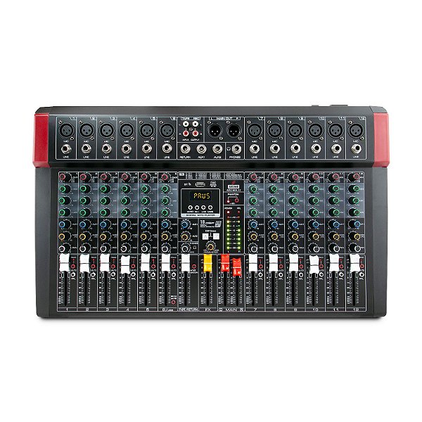 Mesa de som e interface USB Arcano ARC-MIX-12