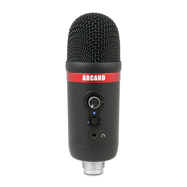 Microfone condensador USB Arcano ARC-BALL c/ tripé