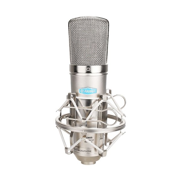 Microfone condensador Alctron MC002S estúdio broadcast