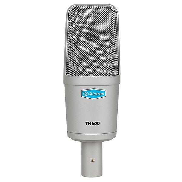 Microfone condensador Alctron TH600 shock mount filtro