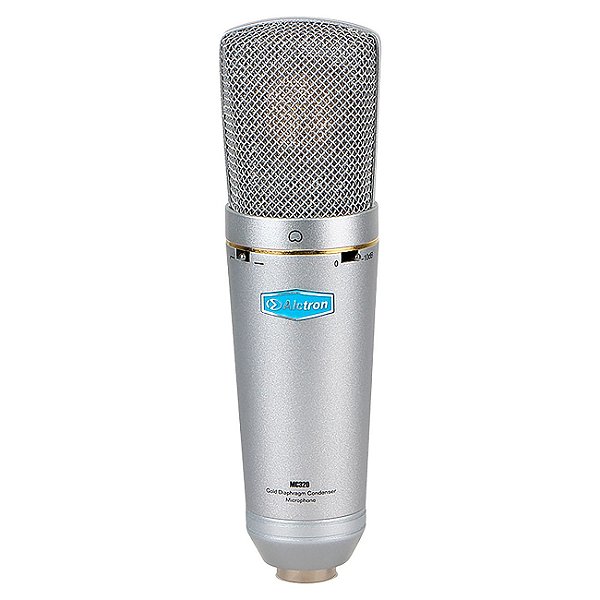 Microfone condensador Alctron MC320 gravações broadcast