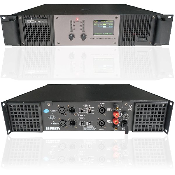 STAR-P2 AMPLIFICADOR (POTÊNCIA) ARCANO P/ ÁUDIO 2 CANAIS 220V