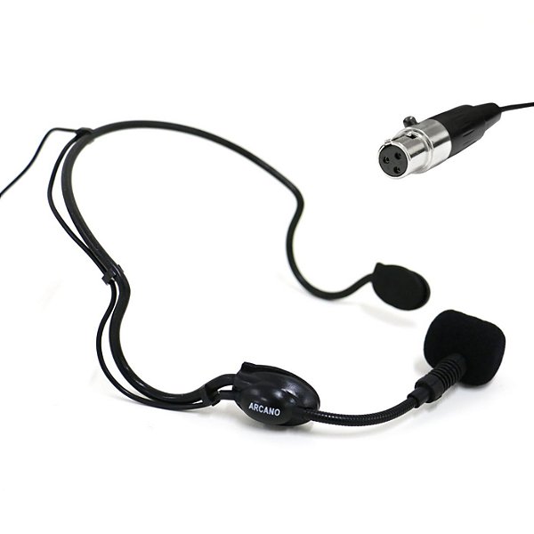 Microfone auricular Arcano WZ-1000 (MIN3P) mini XLR