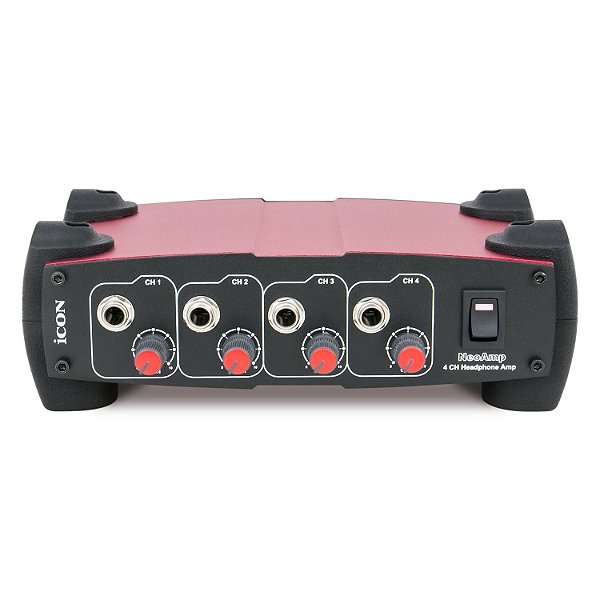 Amplificador de fones iCON NeoAmp (Red) 4 canais 220v