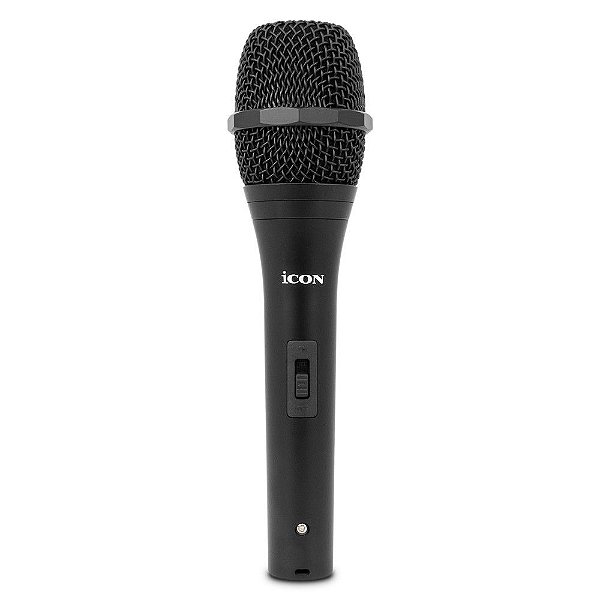 Microfone condensador com fio iCON iPlug-M (Black) p/ smartphone