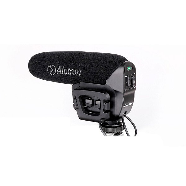 Microfone condensador Alctron VM-6 p/ câmeras de vídeo