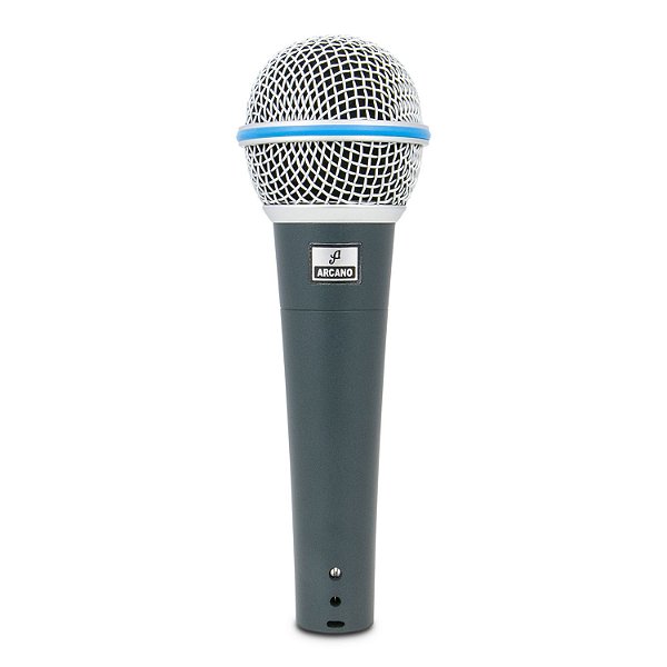 Microfone dinâmico Arcano Rhodon-8 com fio