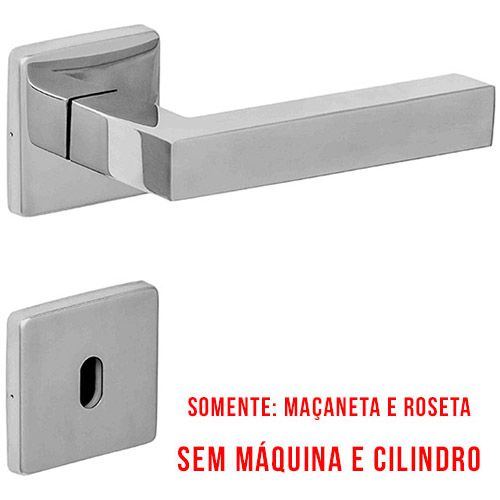 Guarnição Synter Champion Interna Roseta Quadrada 09 Inox Polido